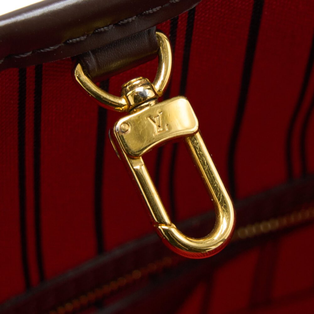 AAA Replica Louis Vuitton LV NEVERFULL PM DAMIER EBENE CANVAS GHW