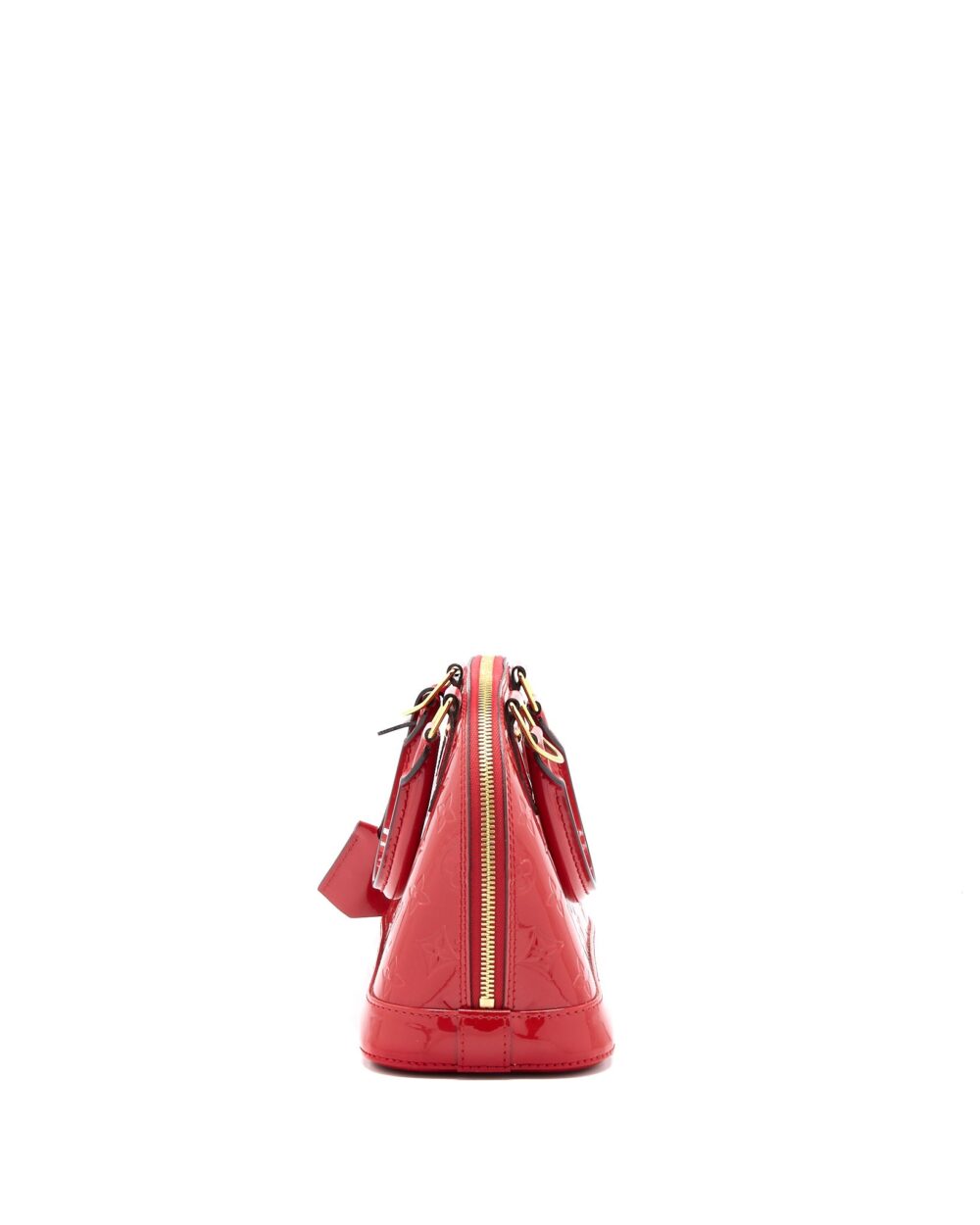 AAA Replica Louis Vuitton LV ALMA BB VERNIS RED GHW