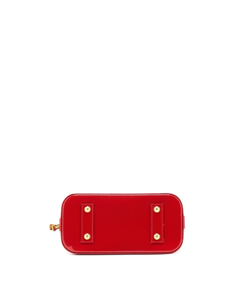 AAA Replica Louis Vuitton LV ALMA BB VERNIS RED GHW