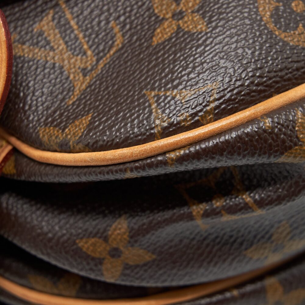 AAA Replica Louis Vuitton LV VINTAGE DOUBLE SIDE CROSSBODY BAG MONOGRAM CANVAS GHW