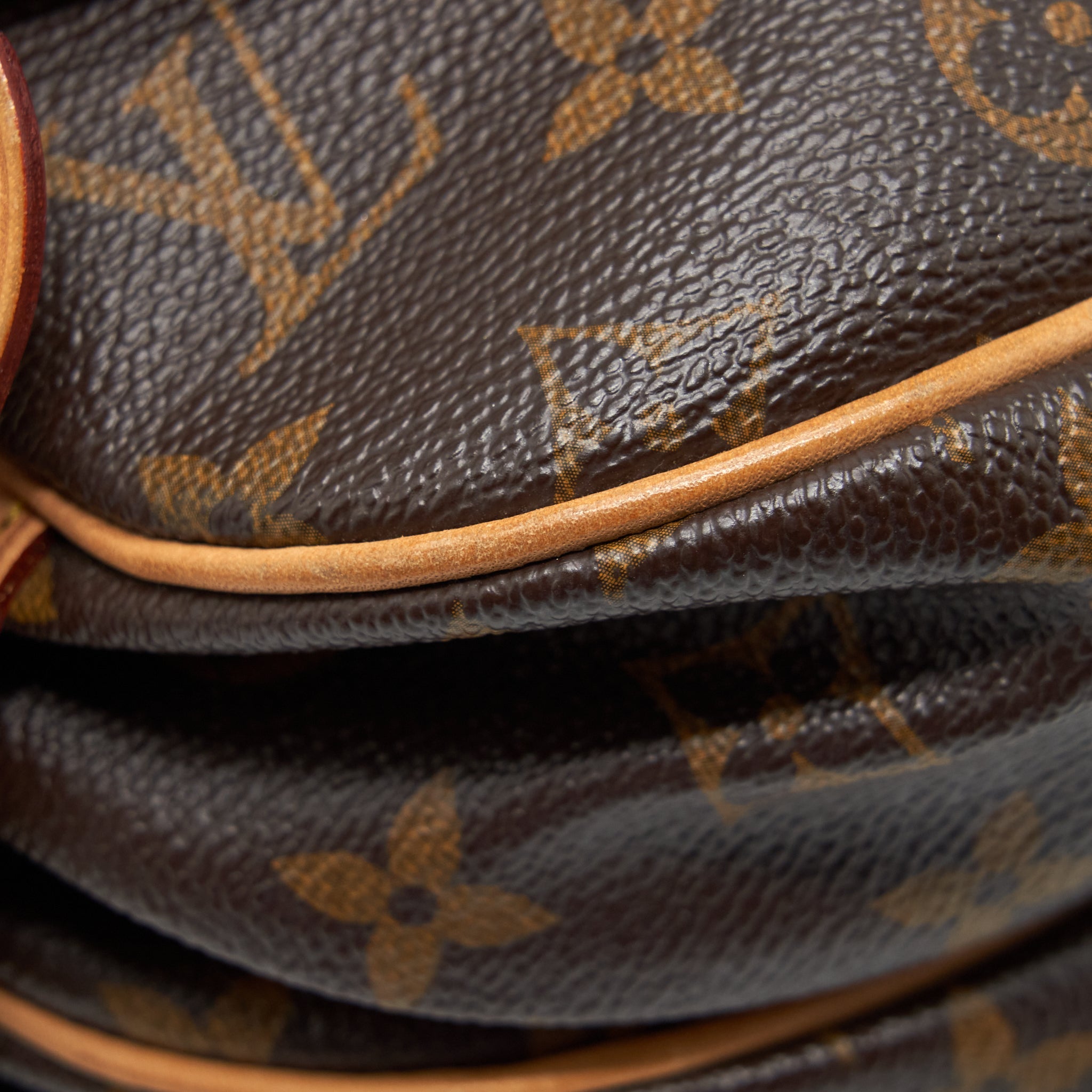 AAA Replica Louis Vuitton LV VINTAGE DOUBLE SIDE CROSSBODY BAG MONOGRAM CANVAS GHW