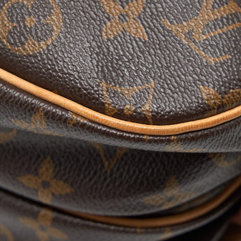 AAA Replica Louis Vuitton LV VINTAGE DOUBLE SIDE CROSSBODY BAG MONOGRAM CANVAS GHW