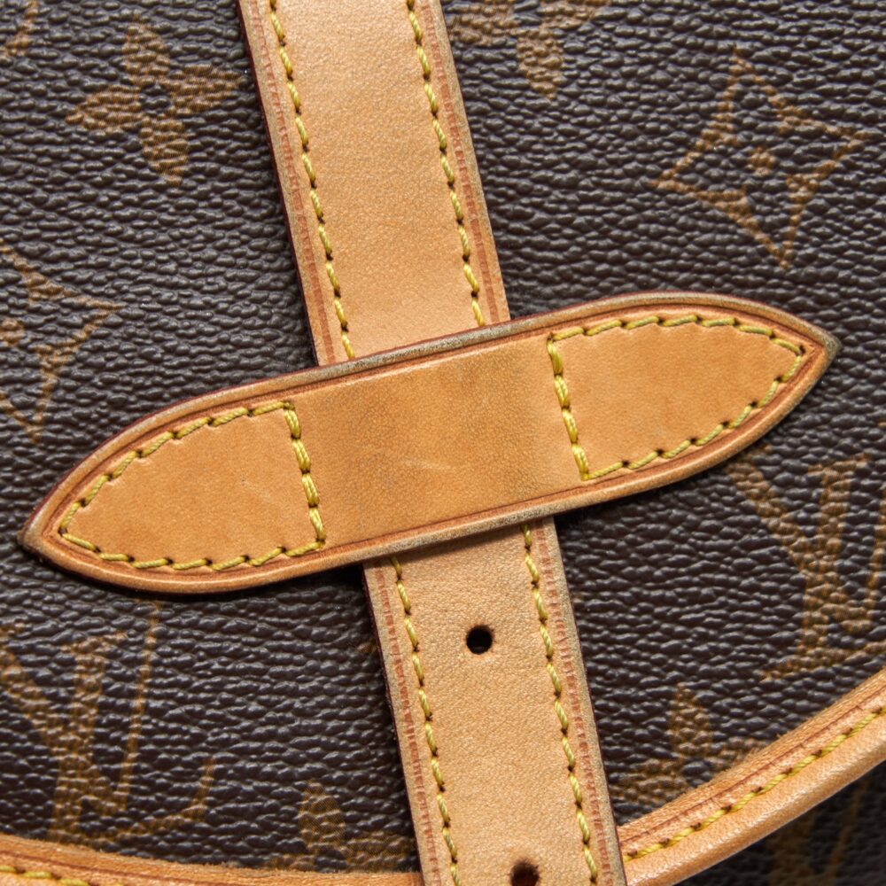 AAA Replica Louis Vuitton LV VINTAGE DOUBLE SIDE CROSSBODY BAG MONOGRAM CANVAS GHW