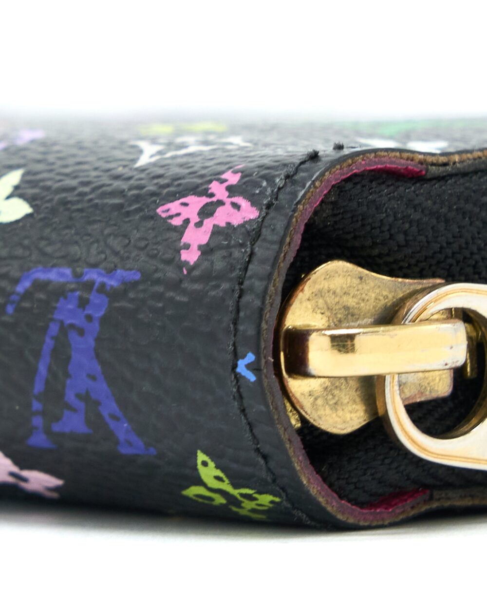 AAA Replica Louis Vuitton LV ZIPPY LONG WALLET BLACK MULTICOLOUR MONOGRAM CANVAS GHW