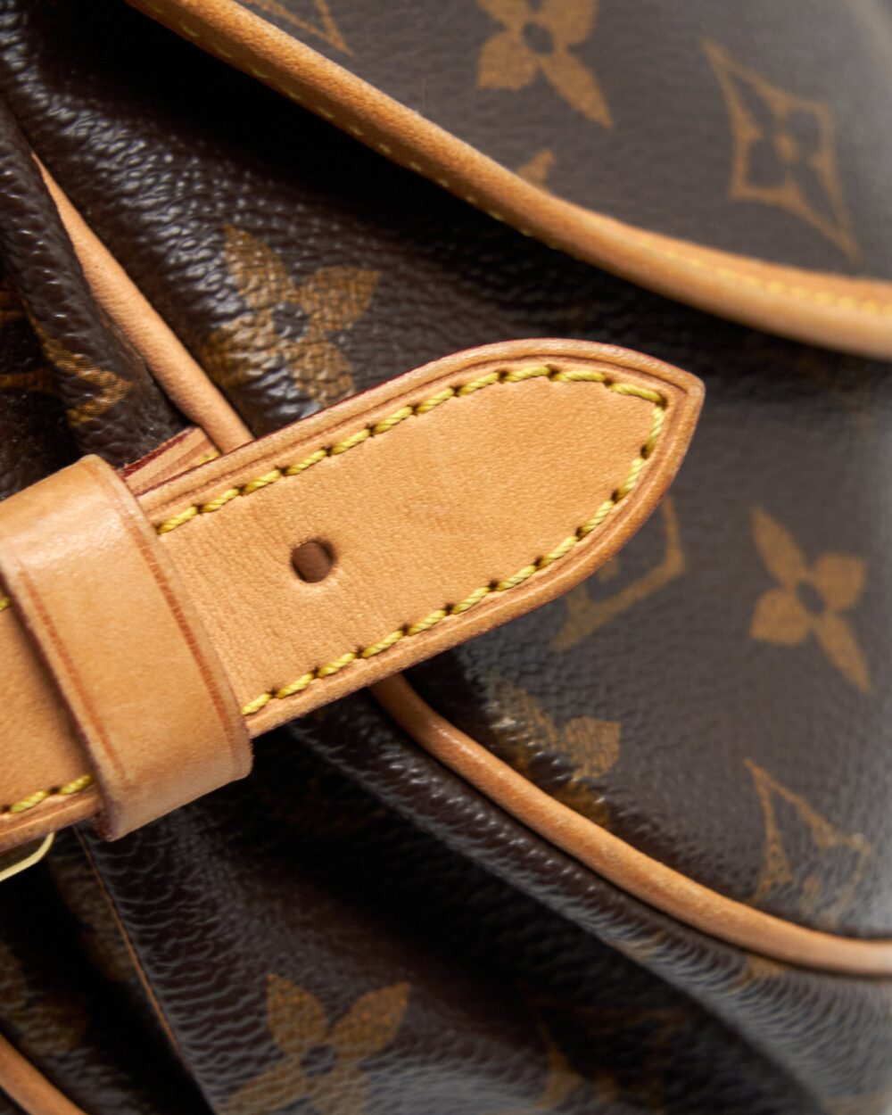 AAA Replica Louis Vuitton LV VINTAGE DOUBLE SIDE CROSSBODY BAG MONOGRAM CANVAS GHW