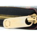 AAA Replica Louis Vuitton LV ZIPPY LONG WALLET BLACK MULTICOLOUR MONOGRAM CANVAS GHW