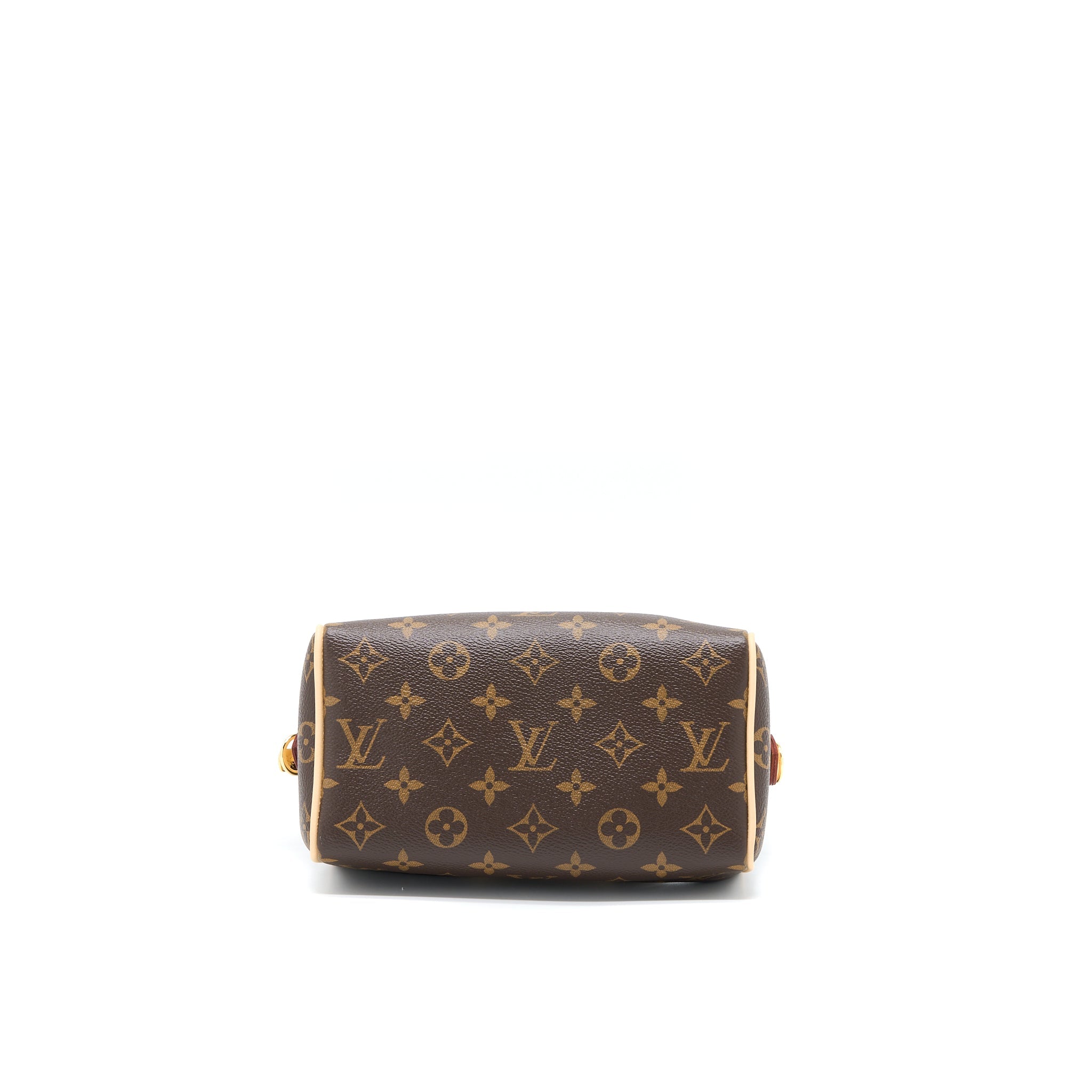 AAA Replica Louis Vuitton LV SPEEDY BANDOULIERE 20 MONOGRAM CANVAS BLACK STRAP