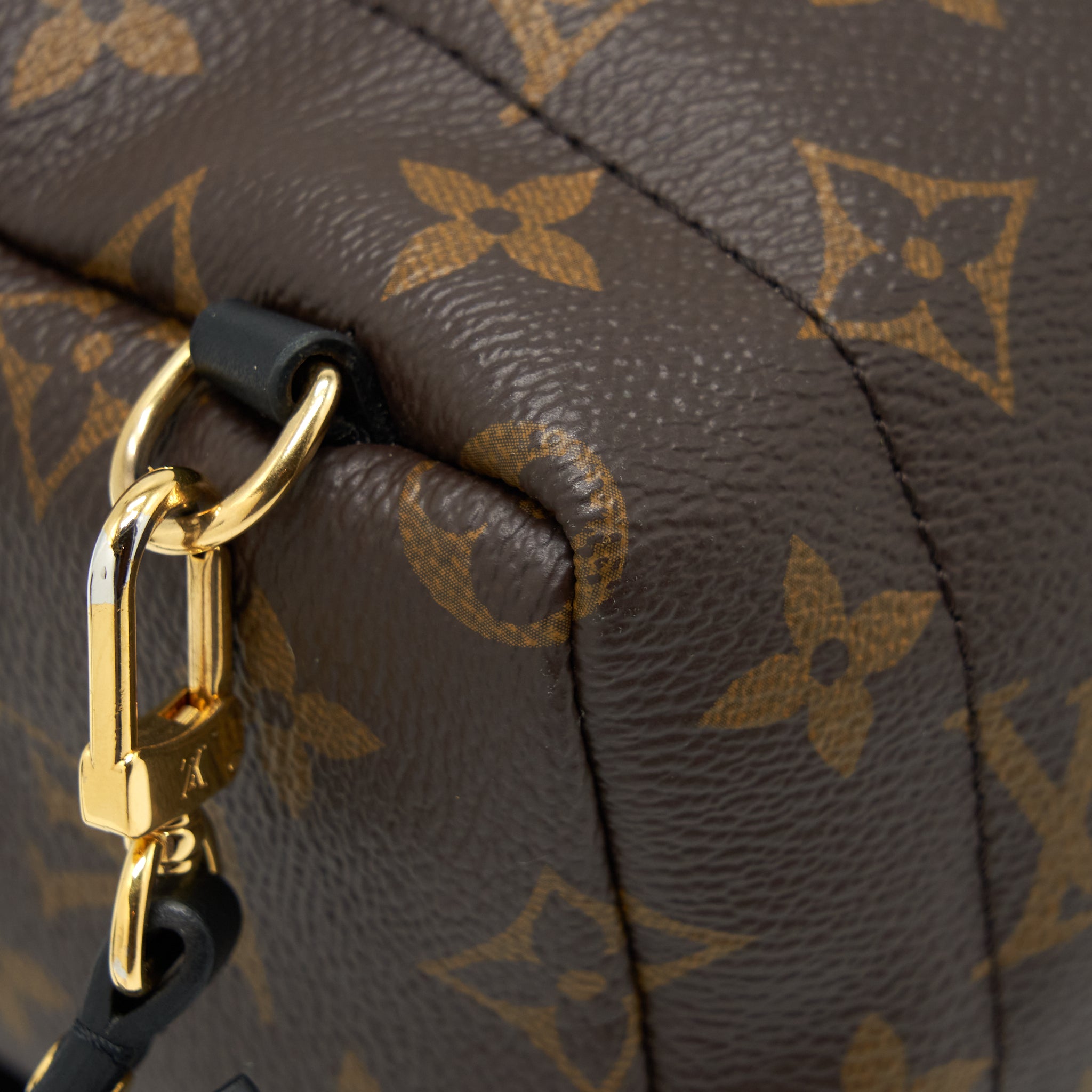 AAA Replica Louis Vuitton LV PALM SPRING MINI BACKPACK MONOGRAM CANVAS YEAR 2018