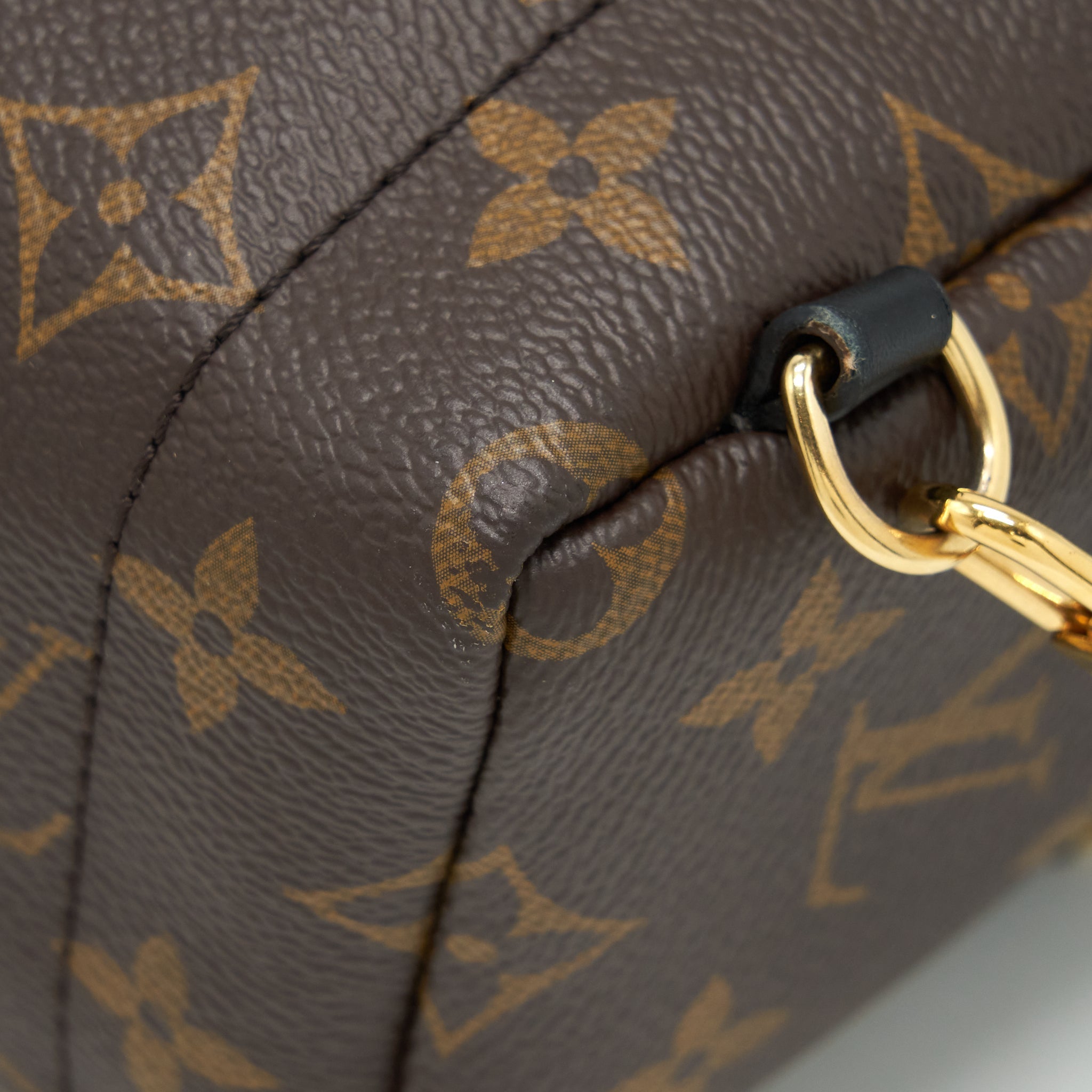 AAA Replica Louis Vuitton LV PALM SPRING MINI BACKPACK MONOGRAM CANVAS YEAR 2018