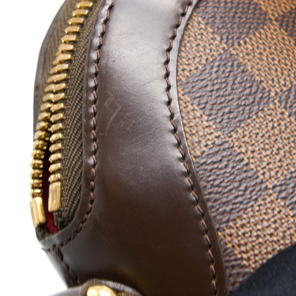 AAA Replica Louis Vuitton LV TREVI BAG DAMIER EBENE CANVAS GHW