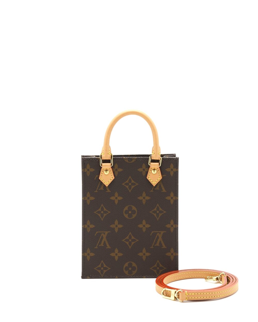 AAA Replica Louis Vuitton LV PETIT SAC PLAT IN MONOGRAM