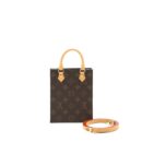 AAA Replica Louis Vuitton LV PETIT SAC PLAT IN MONOGRAM