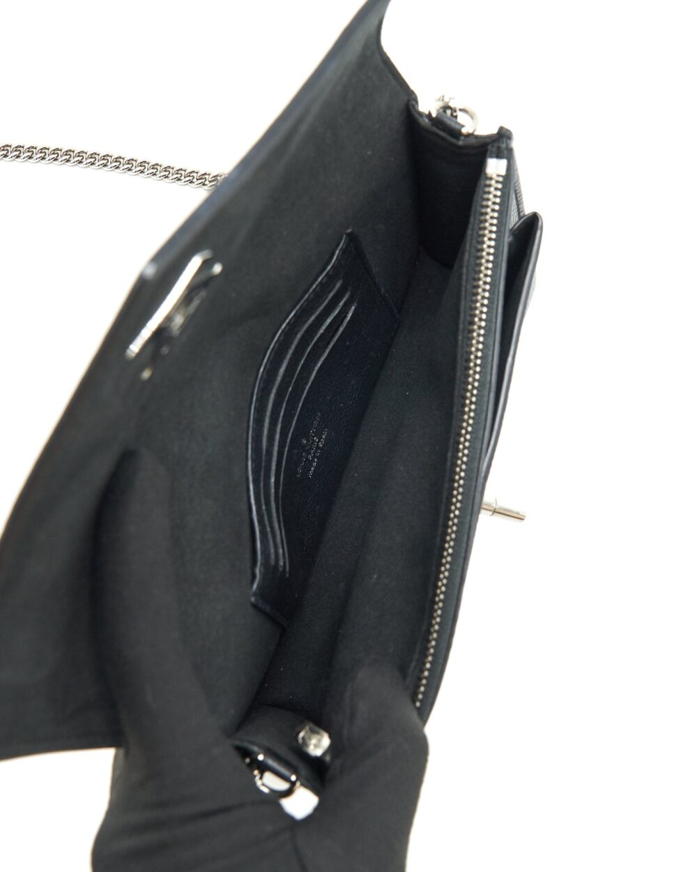 AAA Replica Louis Vuitton LV THE MY LOCKME CHAIN CROSSBODY BAG BLACK