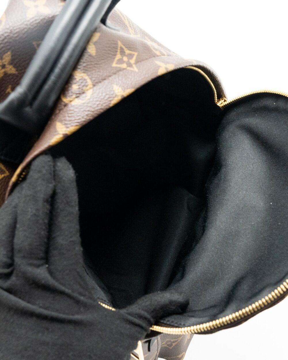 AAA Replica Louis Vuitton LV PALM SPRING BACKPACK PM MONOGRAM CANVAS GHW