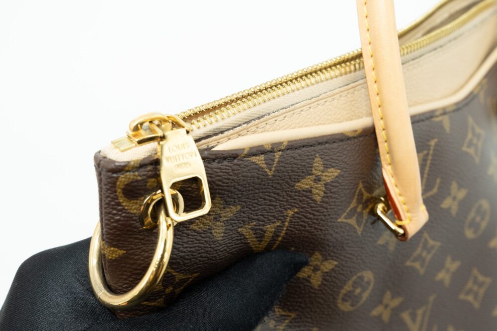 AAA Replica Louis Vuitton LV PALLAS DUNE TOTE BAG MONOGRAM CANVAS / BEIGE GHW