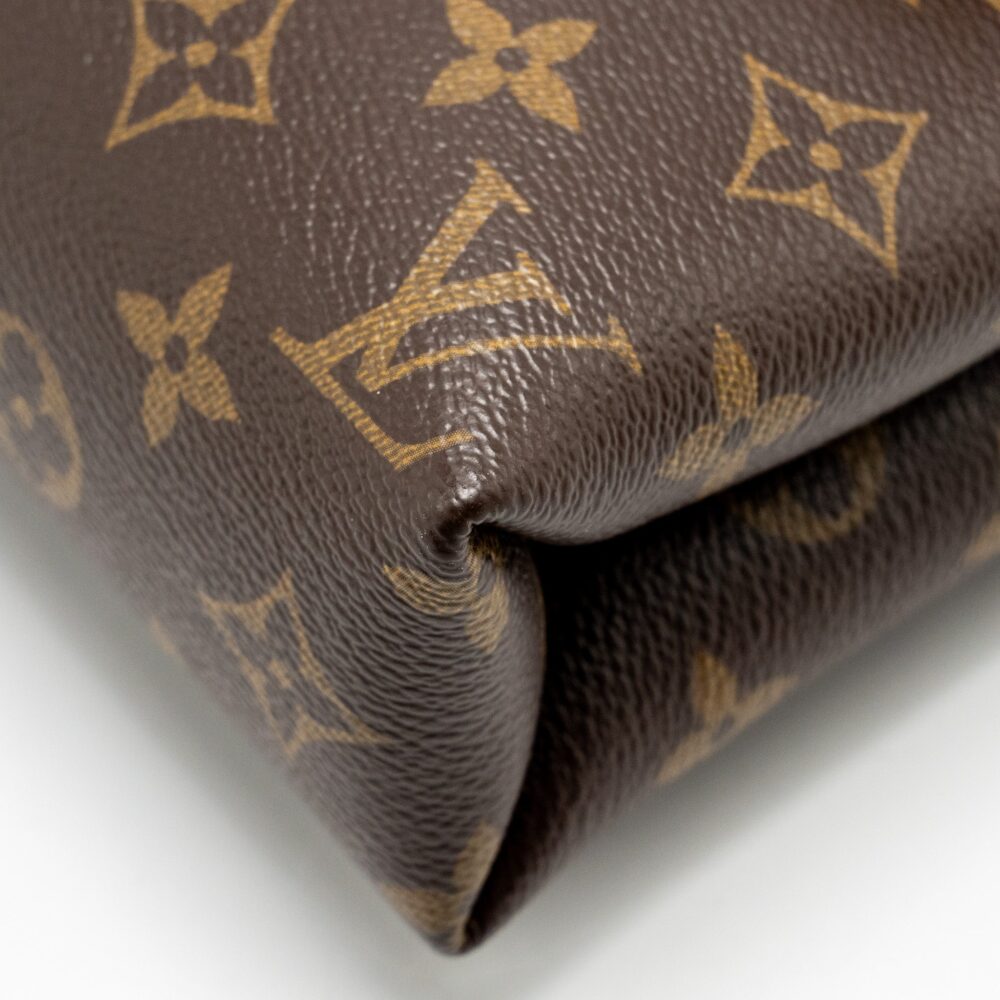 AAA Replica Louis Vuitton LV PALLAS CHAIN BAG MONOGRAM CANVAS/LEATHER RED GHW