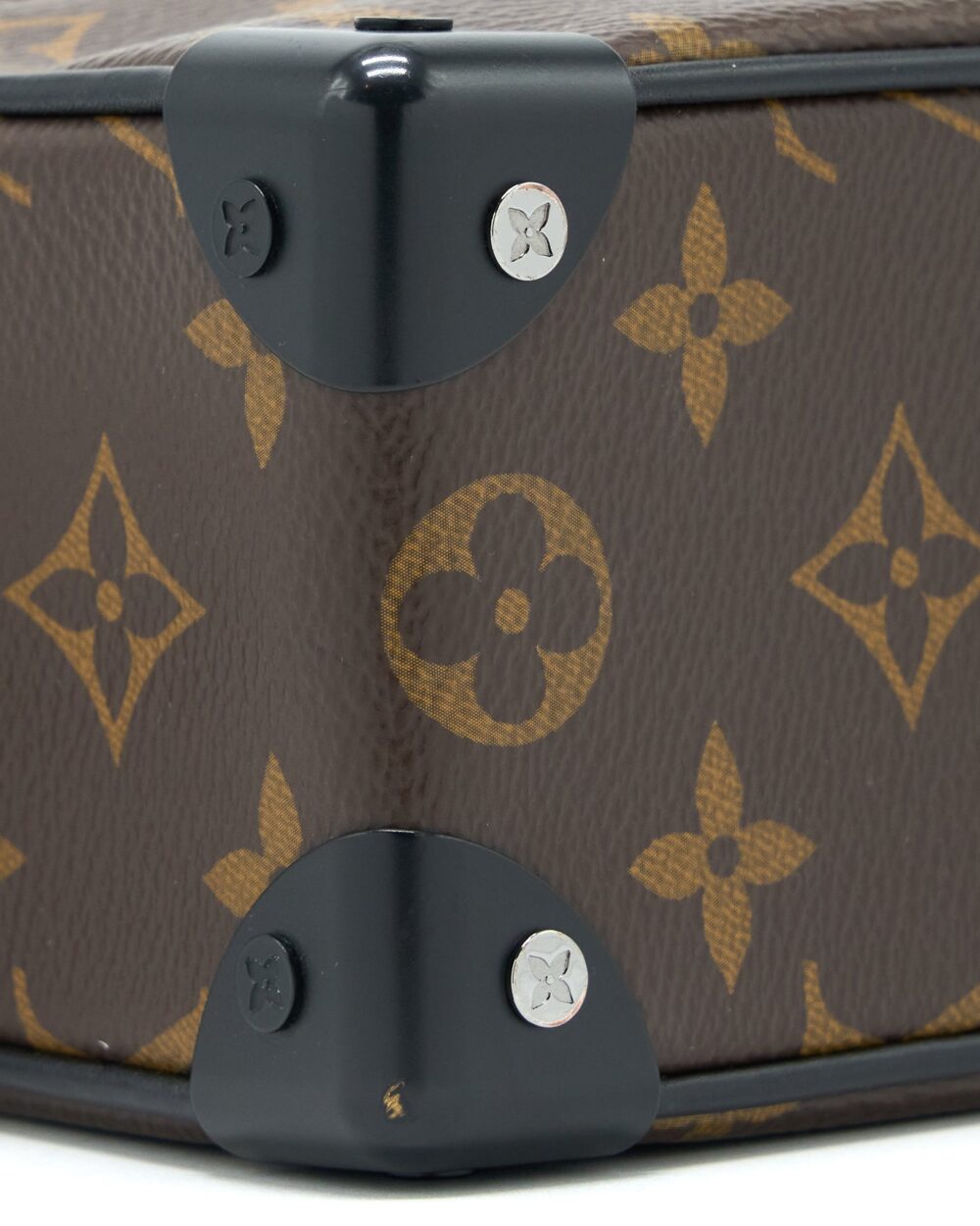 AAA Replica Louis Vuitton LV MINI SOFT TRUNK MONOGRAM CANVAN MATT-BLACK HARDWARE