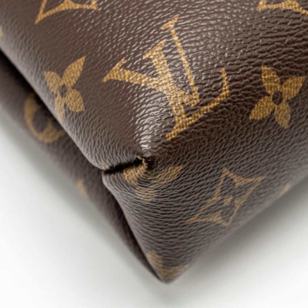 AAA Replica Louis Vuitton LV PALLAS CHAIN BAG MONOGRAM CANVAS/LEATHER RED GHW