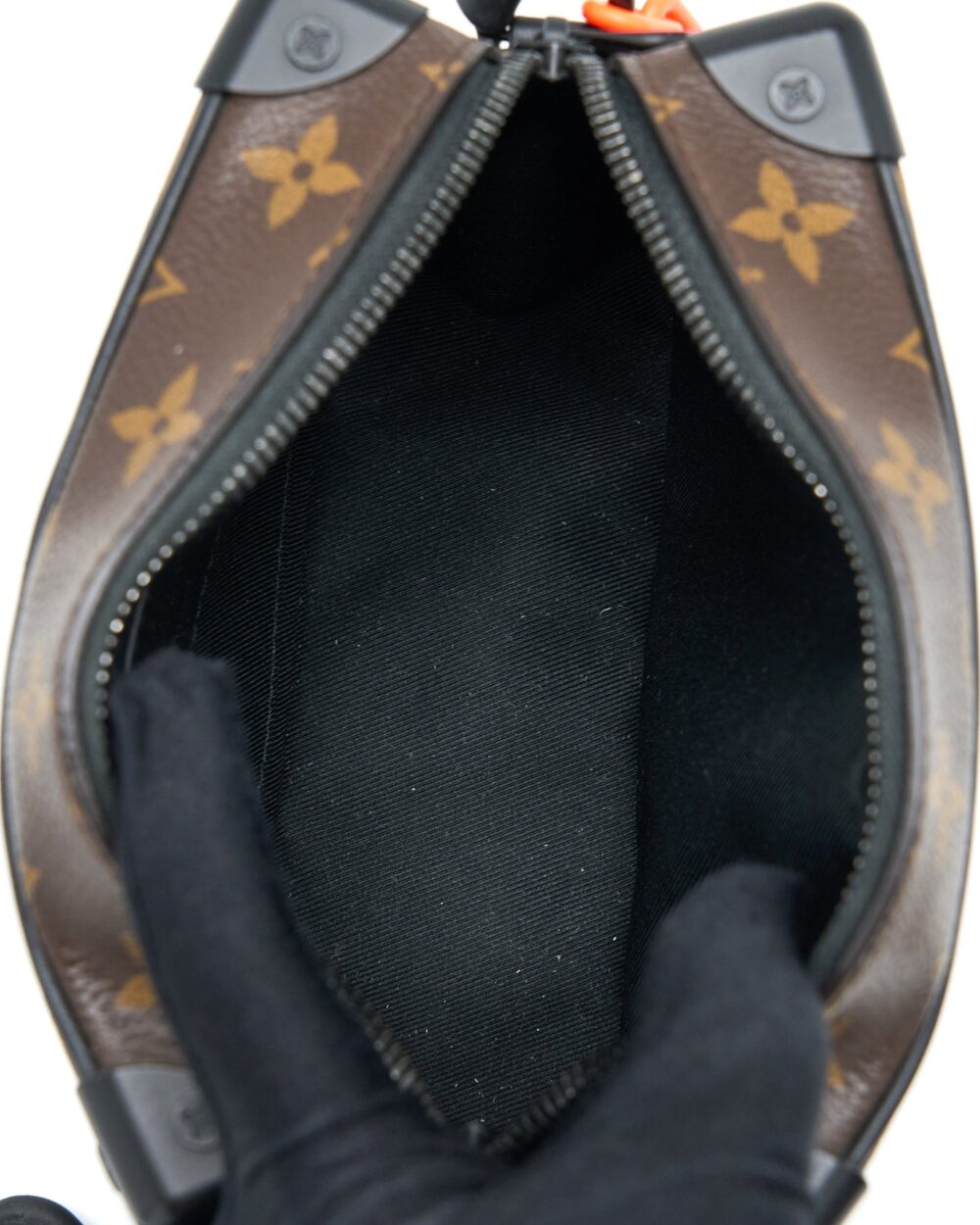 AAA Replica Louis Vuitton LV MINI SOFT TRUNK MONOGRAM CANVAN MATT-BLACK HARDWARE