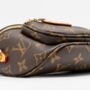 AAA Replica Louis Vuitton LV MINI BUMBAG MONOGRAM CANVAS GHW