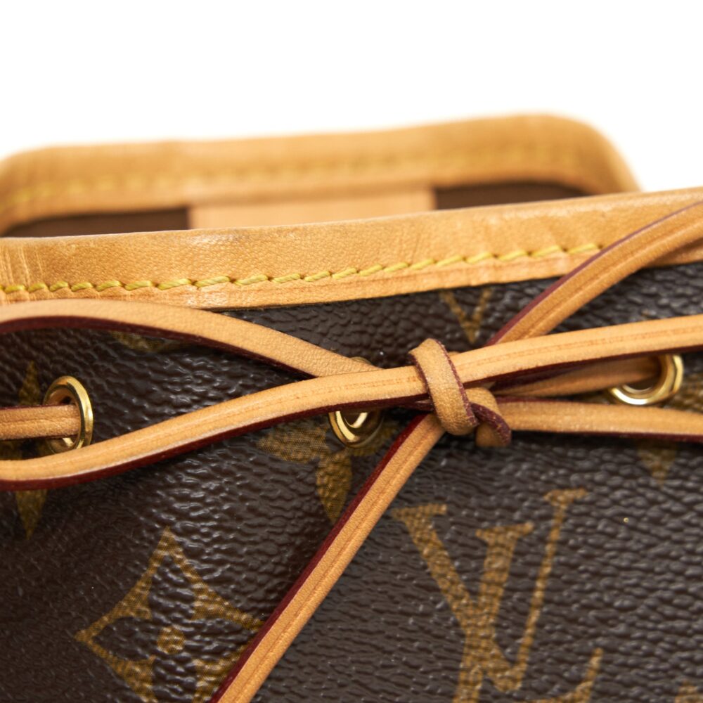 AAA Replica Louis Vuitton LV NANO NOE MONOGRAM CANVAS GHW
