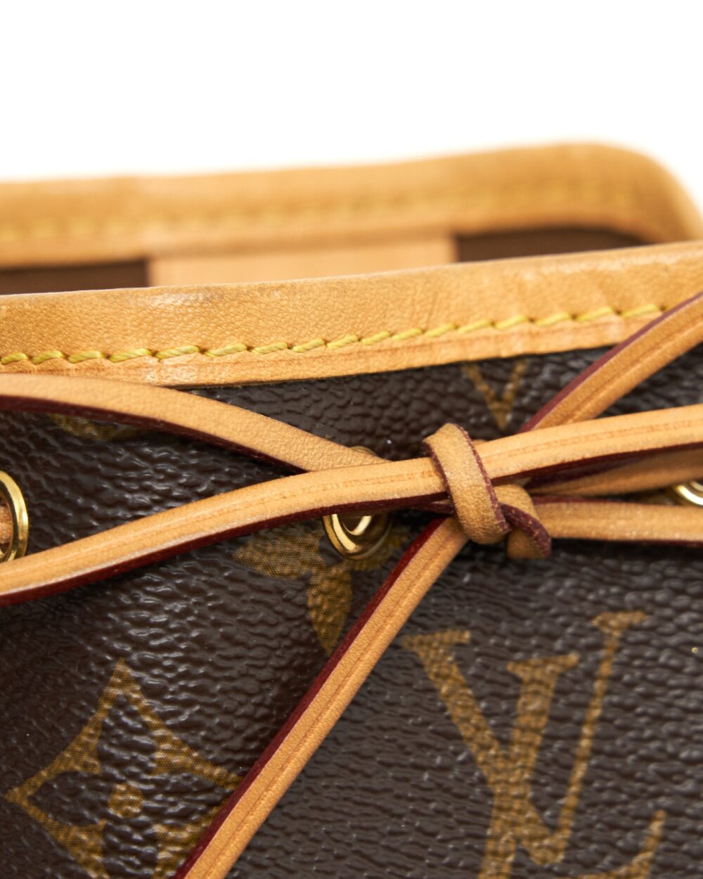 AAA Replica Louis Vuitton LV NANO NOE MONOGRAM CANVAS GHW