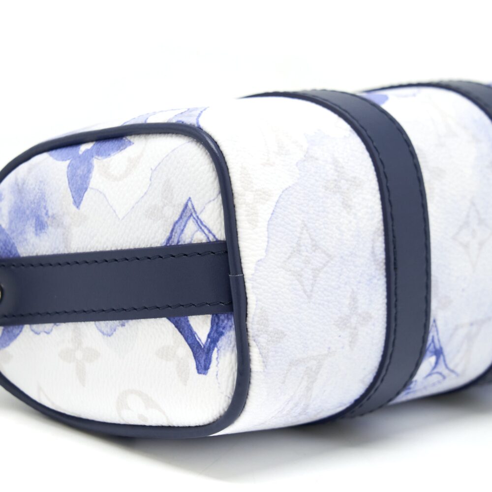 AAA Replica Louis Vuitton LV KEEPALL XS MONOGRAM WATERCOLOR BLUE CANVAS SHW