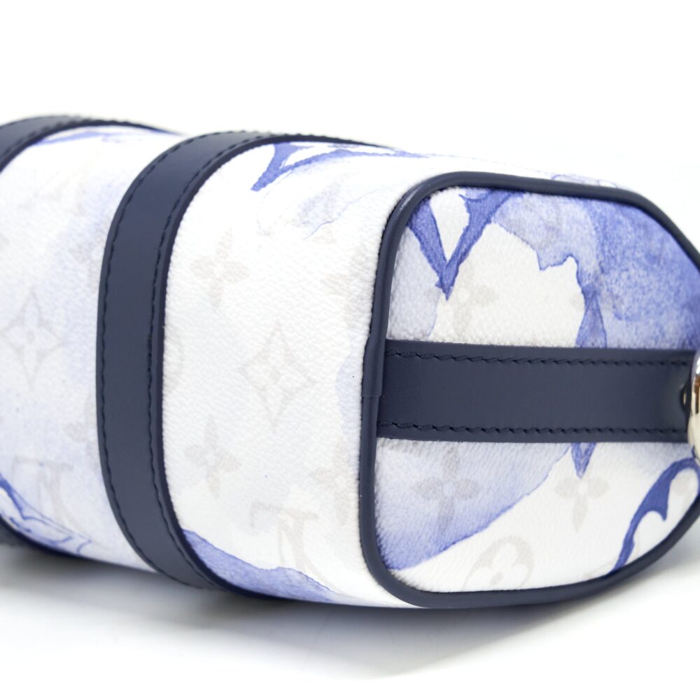 AAA Replica Louis Vuitton LV KEEPALL XS MONOGRAM WATERCOLOR BLUE CANVAS SHW