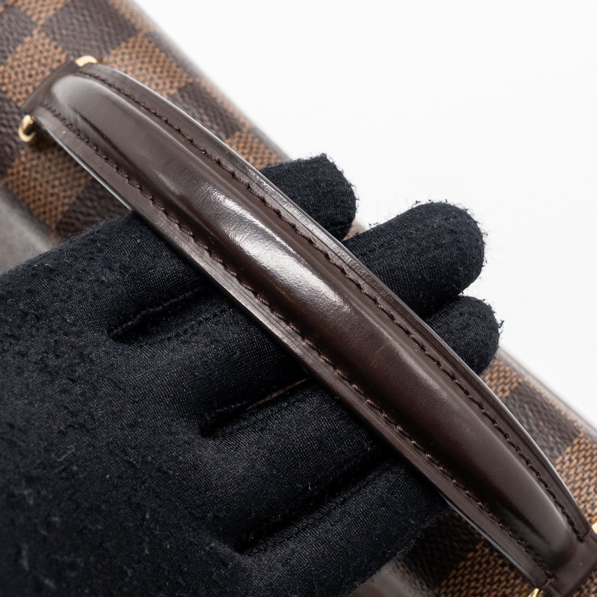 AAA Replica Louis Vuitton LV CROISETTE BAG DAMIER EBENE CANVAS GHW