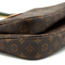 AAA Replica Louis Vuitton LV MULTI POCHETTE ACCESSORIES MONOGRAM CANVAS WITH KHAKI STRAP