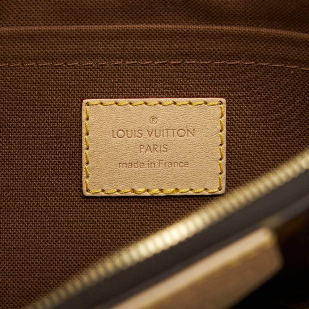 AAA Replica Louis Vuitton LV MULTI POCHETTE ACCESSORIES MONOGRAM CANVAS WITH KHAKI STRAP