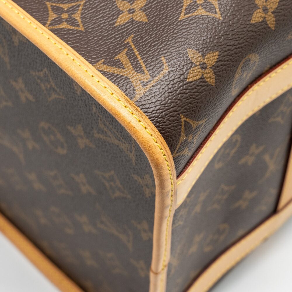 AAA Replica Louis Vuitton LV DOG BAG MONOGRAM CANVAS GHW