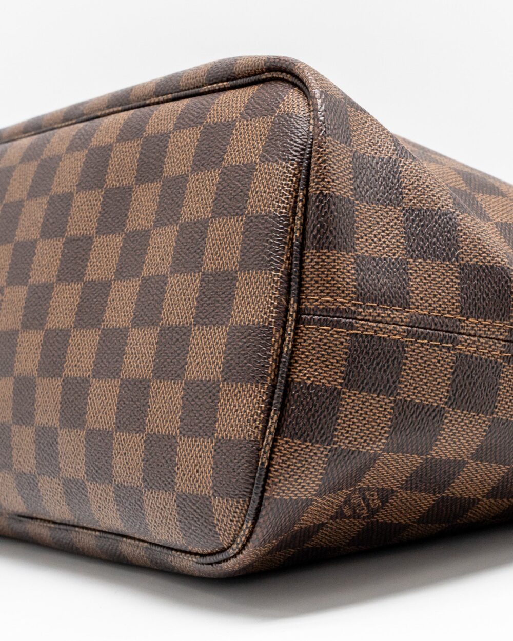 AAA Replica Louis Vuitton LV NEVERFULL MM DAMIER EBENE CANVAS GHW