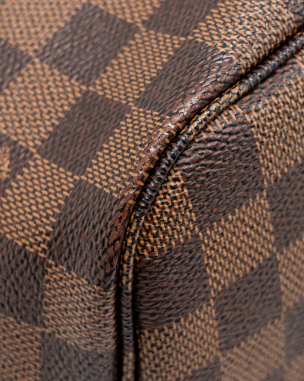 AAA Replica Louis Vuitton LV NEVERFULL MM DAMIER EBENE CANVAS GHW