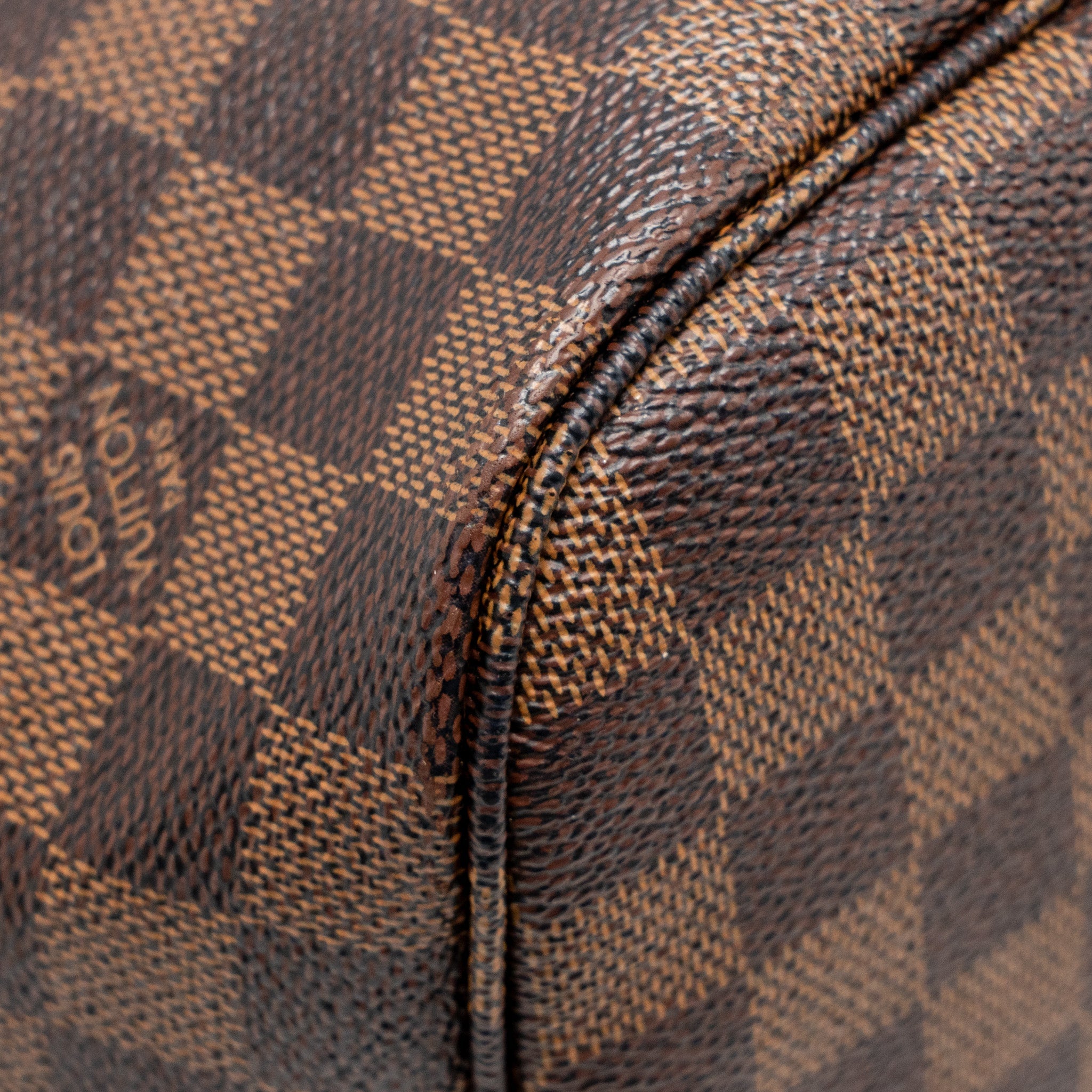 AAA Replica Louis Vuitton LV NEVERFULL MM DAMIER EBENE CANVAS GHW