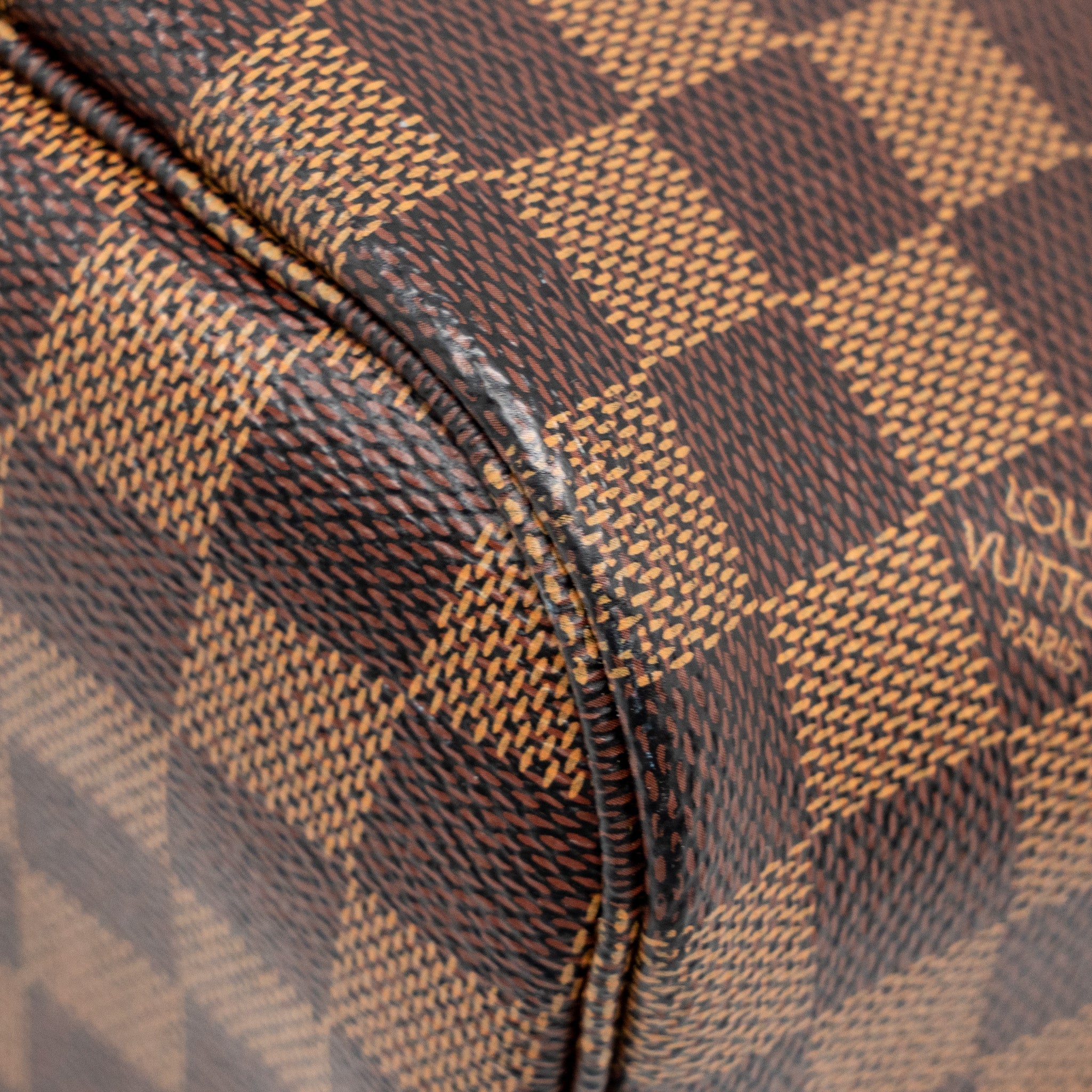 AAA Replica Louis Vuitton LV NEVERFULL MM DAMIER EBENE CANVAS GHW
