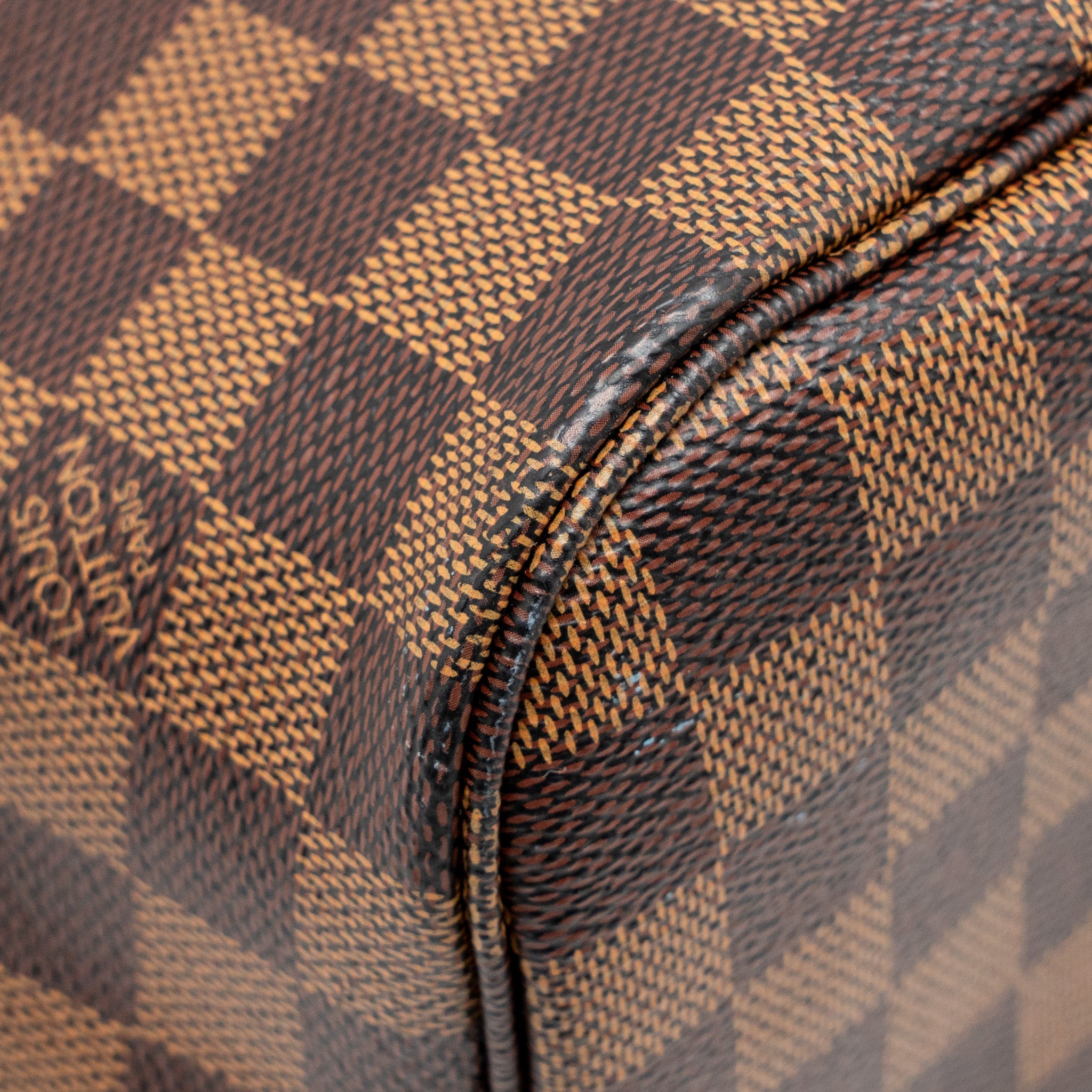 AAA Replica Louis Vuitton LV NEVERFULL MM DAMIER EBENE CANVAS GHW