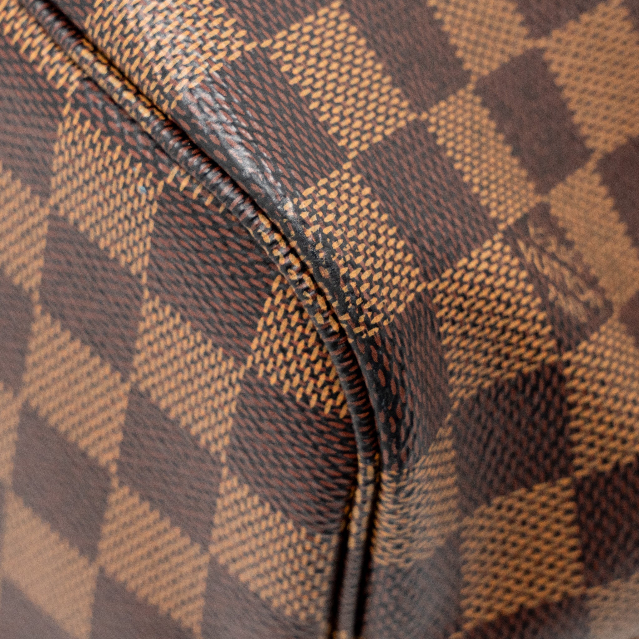 AAA Replica Louis Vuitton LV NEVERFULL MM DAMIER EBENE CANVAS GHW