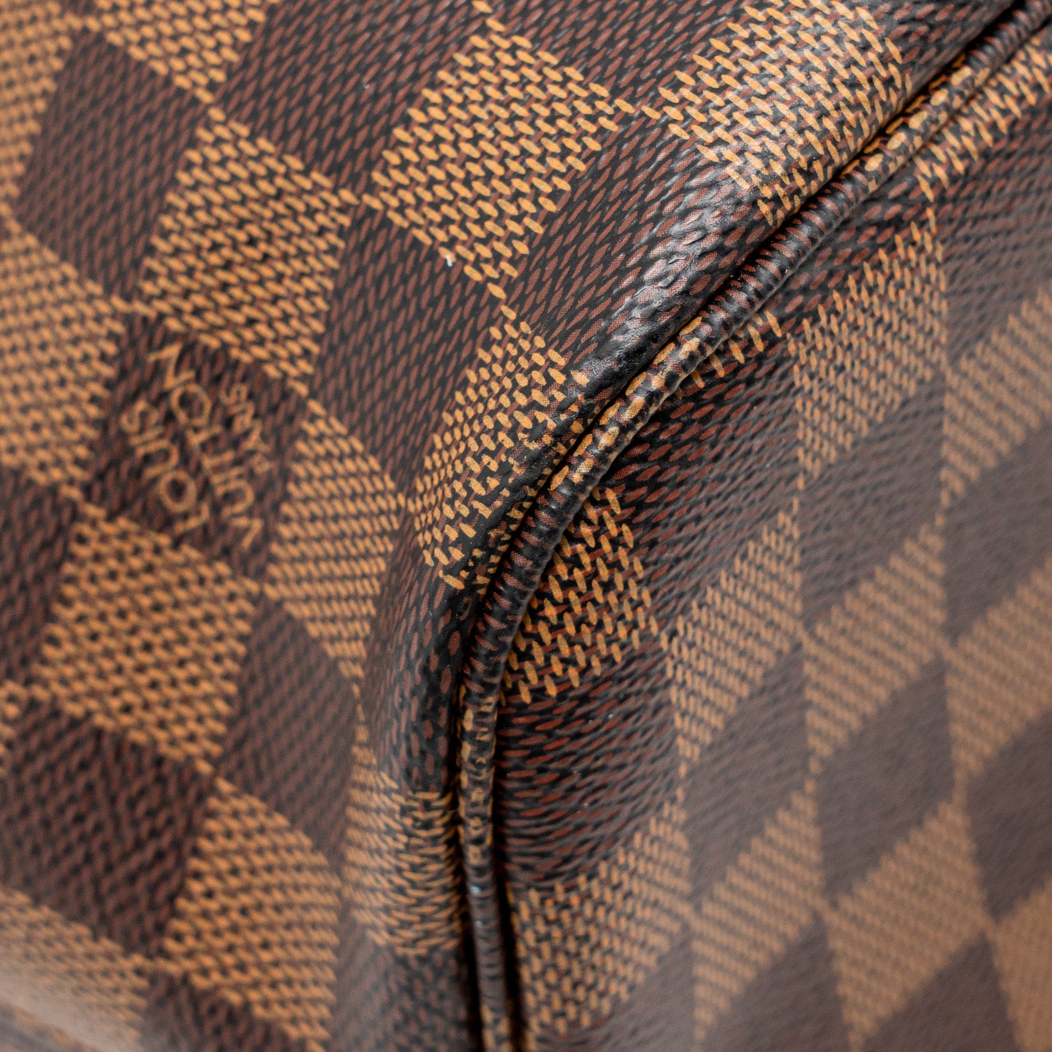 AAA Replica Louis Vuitton LV NEVERFULL MM DAMIER EBENE CANVAS GHW