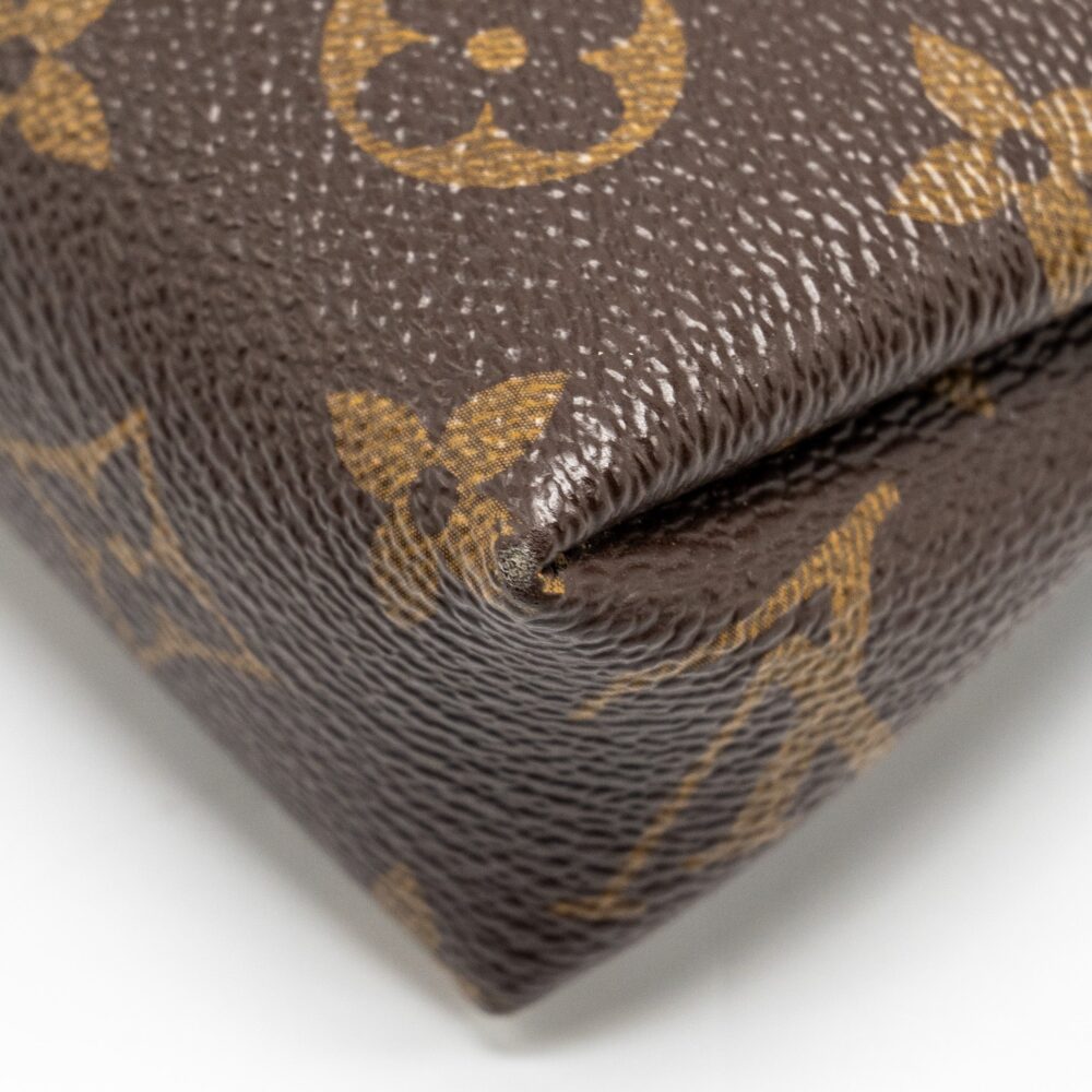 AAA Replica Louis Vuitton LV PALLAS CLUTCH MONOGRAM 2 WAY SHOULDER BAG MONOGRAM CANVAS/LEATHER CERISE GHW