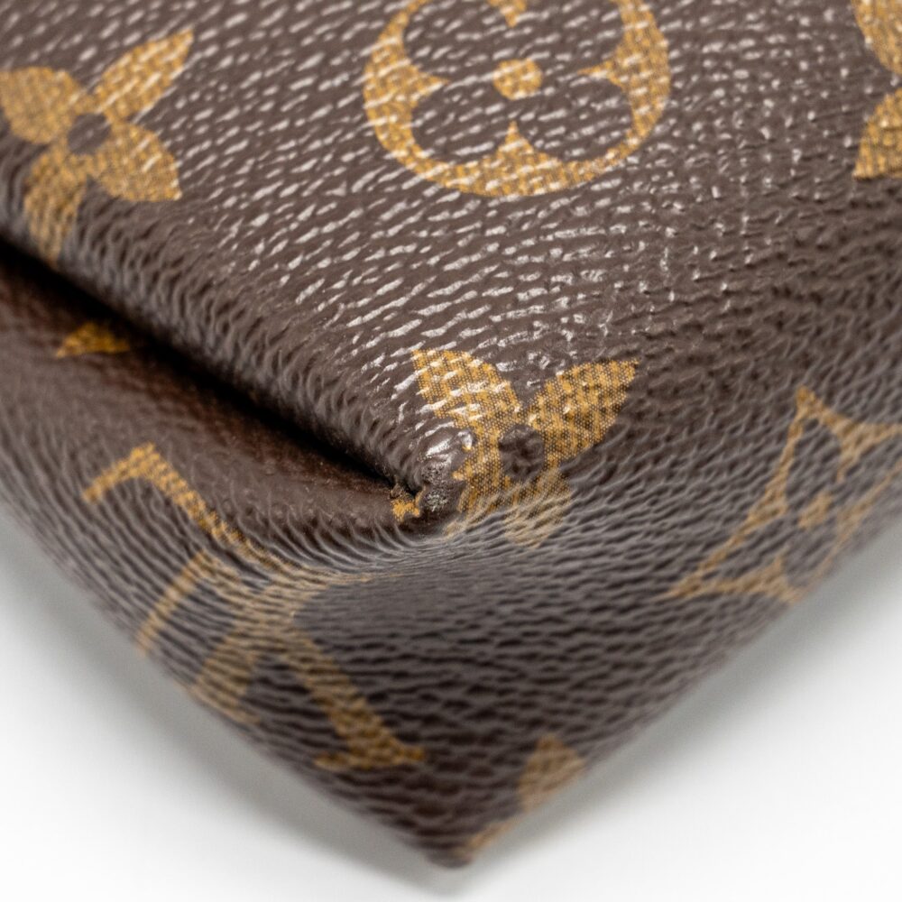 AAA Replica Louis Vuitton LV PALLAS CLUTCH MONOGRAM 2 WAY SHOULDER BAG MONOGRAM CANVAS/LEATHER CERISE GHW