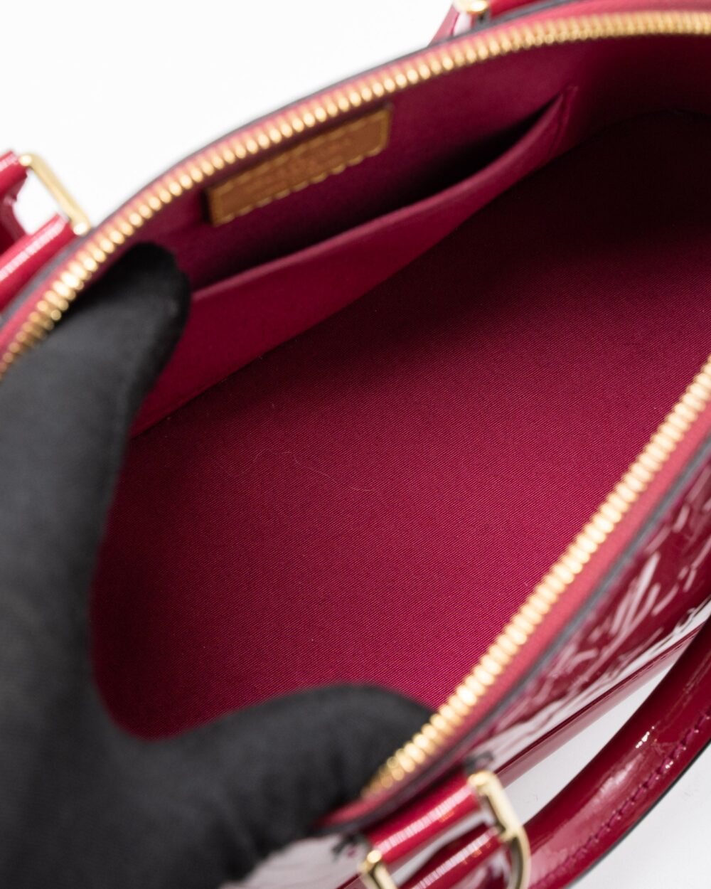 AAA Replica Louis Vuitton LV ALMA BB MONOGRAM VERNIS PINK GHW