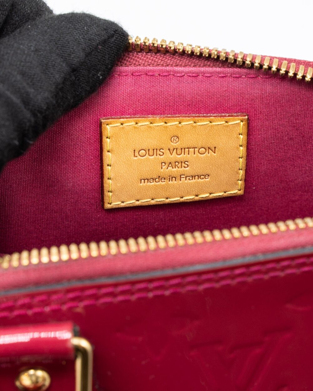 AAA Replica Louis Vuitton LV ALMA BB MONOGRAM VERNIS PINK GHW
