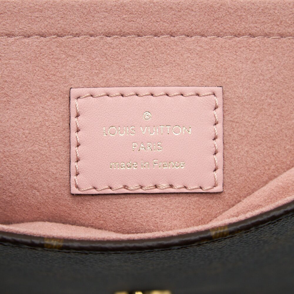 AAA Replica Louis Vuitton LV LOCKY BB MONOGRAM CANVAS / ROSE POUDRE