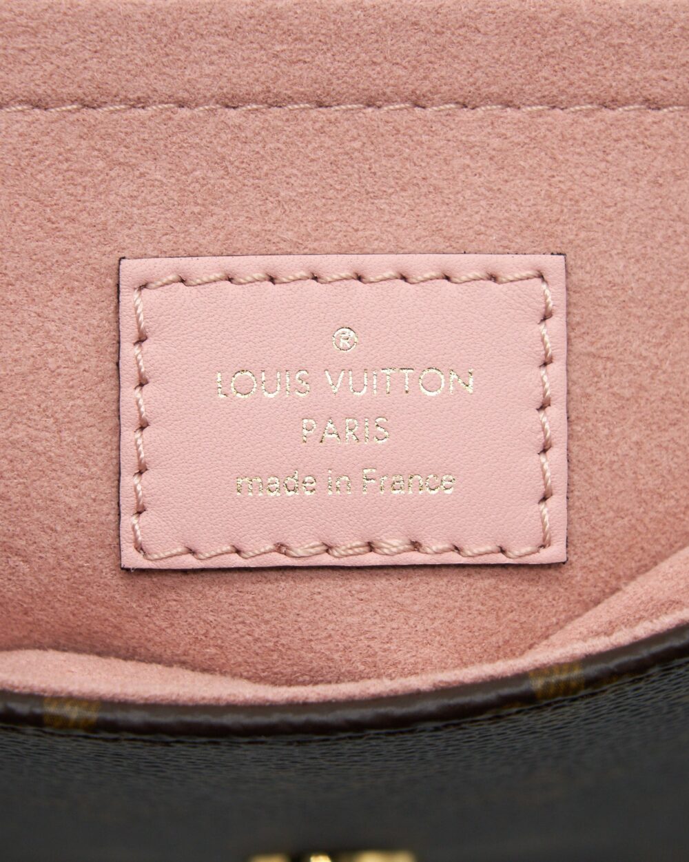AAA Replica Louis Vuitton LV LOCKY BB MONOGRAM CANVAS / ROSE POUDRE