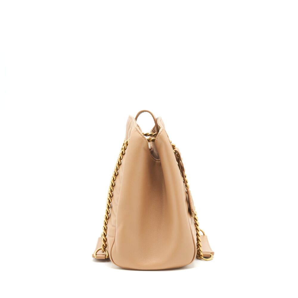 AAA Replica Louis Vuitton LV QUILTED CALFSKIN NEW WAVE CHAIN TOTE BAG