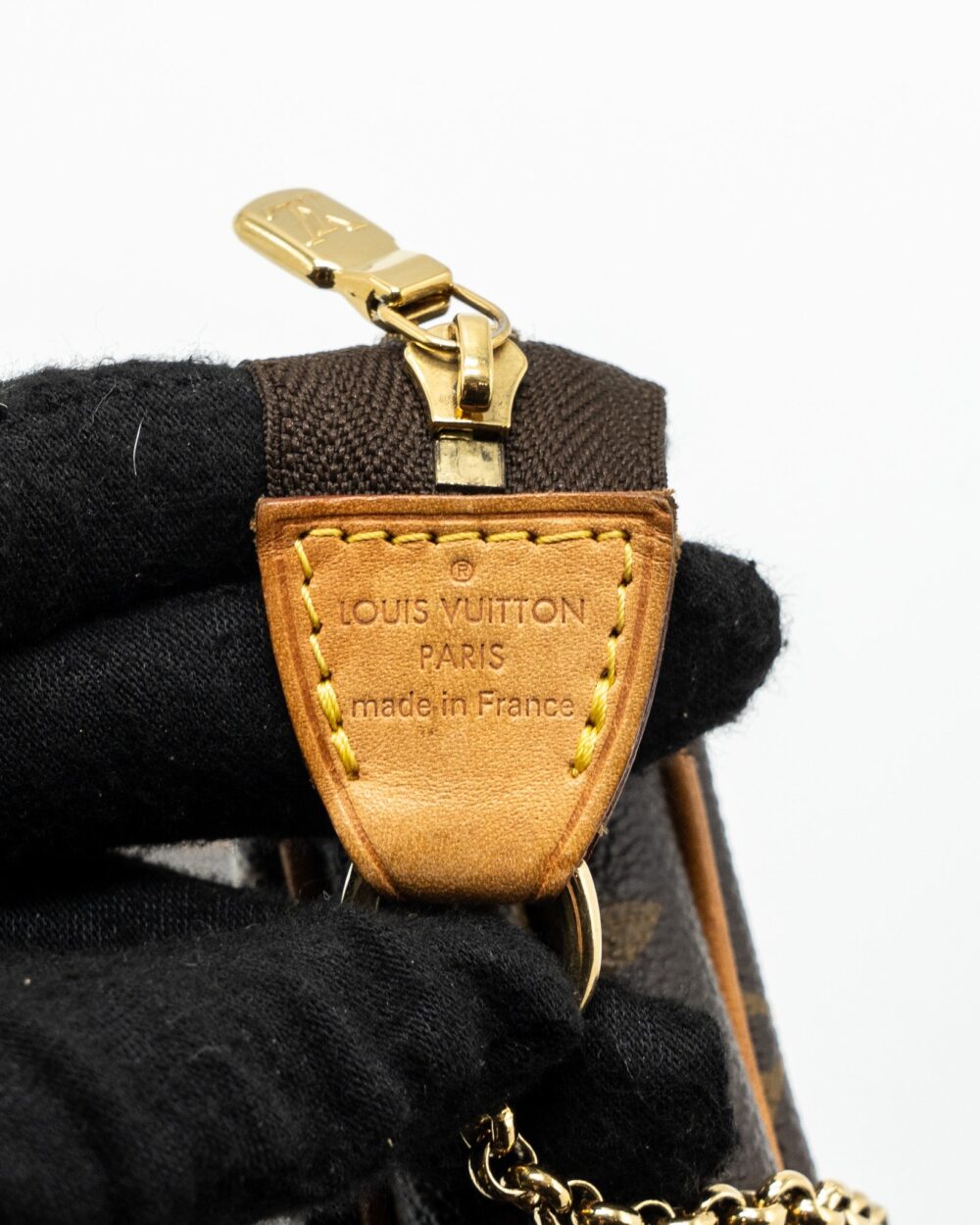 AAA Replica Louis Vuitton LV EVA POCHETTE MONOGRAM CANVAS GHW