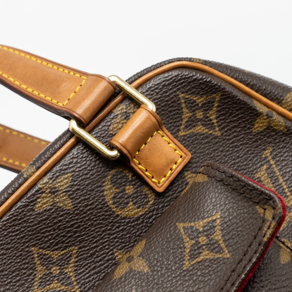 AAA Replica Louis Vuitton LV VINTAGE TOP HANDLE BAG MONOGRAM CANVAS GHW