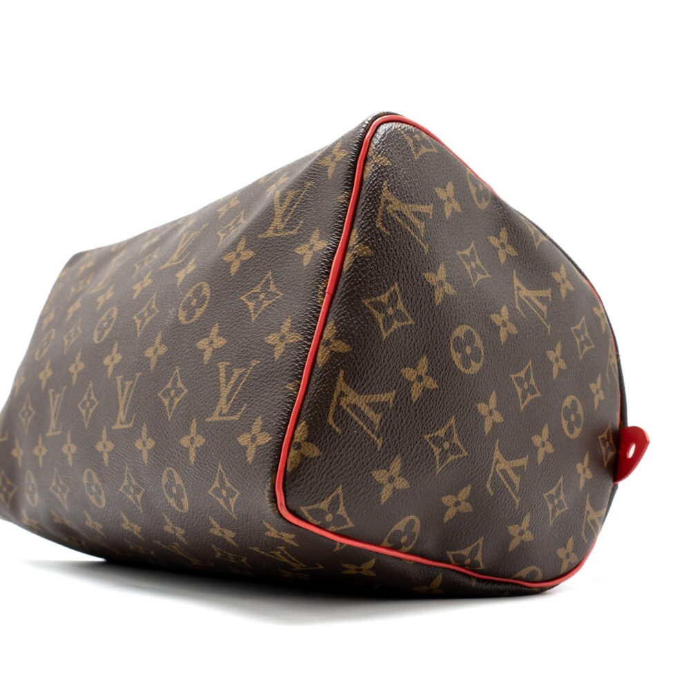 AAA Replica Louis Vuitton LV SPEEDY 30 LIMITED EDITION MONOGRAM CANVAS GHW