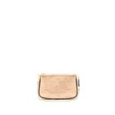 AAA Replica Louis Vuitton LV MINI POCHETTE ACCESSORIES PATENT BRONZE GHW (NEW VERSION)
